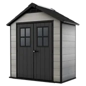 Altany ogrodowe - Keter OAKLAND 754 Domek ogrodowy, 210 x 125 x 253 cm, szary/antracyt 17197419 - miniaturka - grafika 1