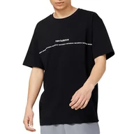 Koszulki sportowe męskie - Koszulka New Balance MT23517BK - czarna - miniaturka - grafika 1