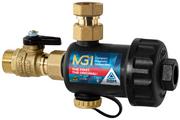Uzdatniacze wody - Filtr magnetyczny c.o. do montażu pod kotłem RBM MG1 3/4'' czarny - miniaturka - grafika 1