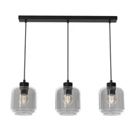 Lampy sufitowe - Milagro Lampa wisząca SOMBRA SMOKED 3xE27 MLP8374 - miniaturka - grafika 1