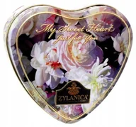 Herbata - Herbata Czarna Liściasta Sypana Zylanica Heart Floral Puszka 100g - miniaturka - grafika 1