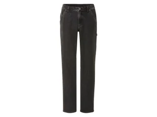 LIVERGY® Jeansy stolarskie męskie z bawełny, Relaxed Fit (Ciemnoszary, 54 (38/32)) - Spodnie męskie - miniaturka - grafika 1
