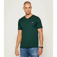 Koszulki męskie - Gant T-shirt Slim Fit - miniaturka - grafika 1