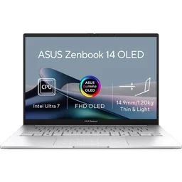 ASUS UX3405CA 14/CORE U7 255H/16GB/1TB/SILVER/W11H - Laptopy - miniaturka - grafika 1