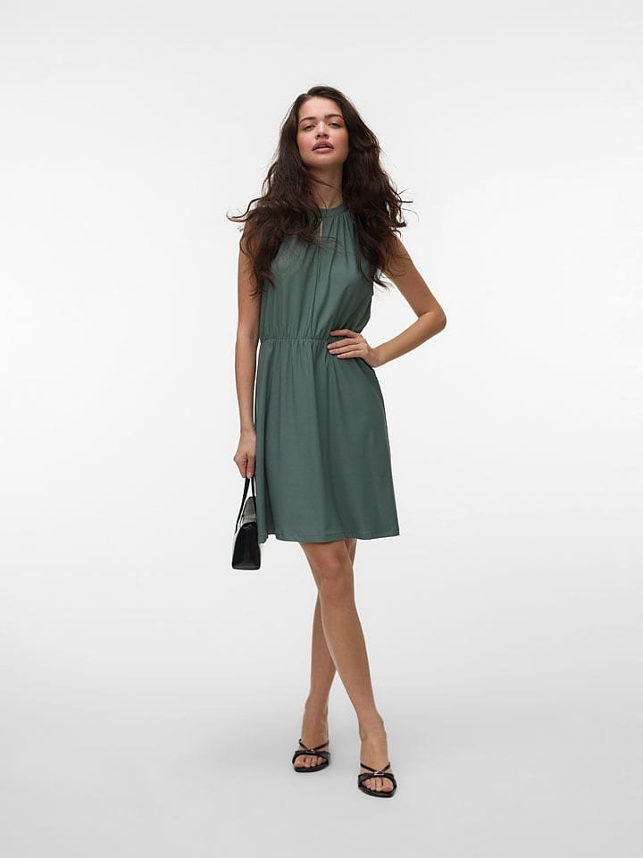 Vero Moda Sukienka w kolorze zielonym