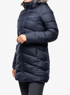 Płaszcz puchowy damski Marmot Montreal Coat - midnight navy - Kurtki męskie - miniaturka - grafika 1