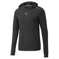 Bluzy sportowe damskie - Puma Bluza Run Wool Midlayer 52086201 - miniaturka - grafika 1