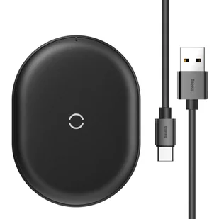 Baseus Cobble bezprzewodowa indukcyjna ładowarka Qi 15W + kabel USB - USB Typ C 1m czarny (WXYS-01) hurtel-56055-0 - Ładowarki do telefonów - miniaturka - grafika 24