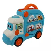 Zabawki interaktywne dla dzieci - Muzyczny sorter kształtów w samochodzie - miniaturka - grafika 1