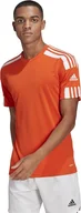 Koszulki męskie - Adidas Koszulka adidas SQUADRA 21 JSY GN8092 GN8092 pomarańczowy M - miniaturka - grafika 1
