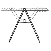 Suszarki na ubrania - Brabantia Suszarka do ubrań Hangon 200 cm matowa czarna 403408 - miniaturka - grafika 1