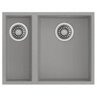 Zlewozmywaki - Teka SQUARE 2B 560 TG szary - miniaturka - grafika 1