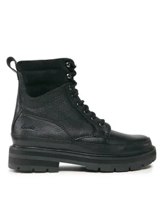 Clarks Trapery PragueStyle K. 261749006 Czarny - Buty dla dziewczynek - miniaturka - grafika 1