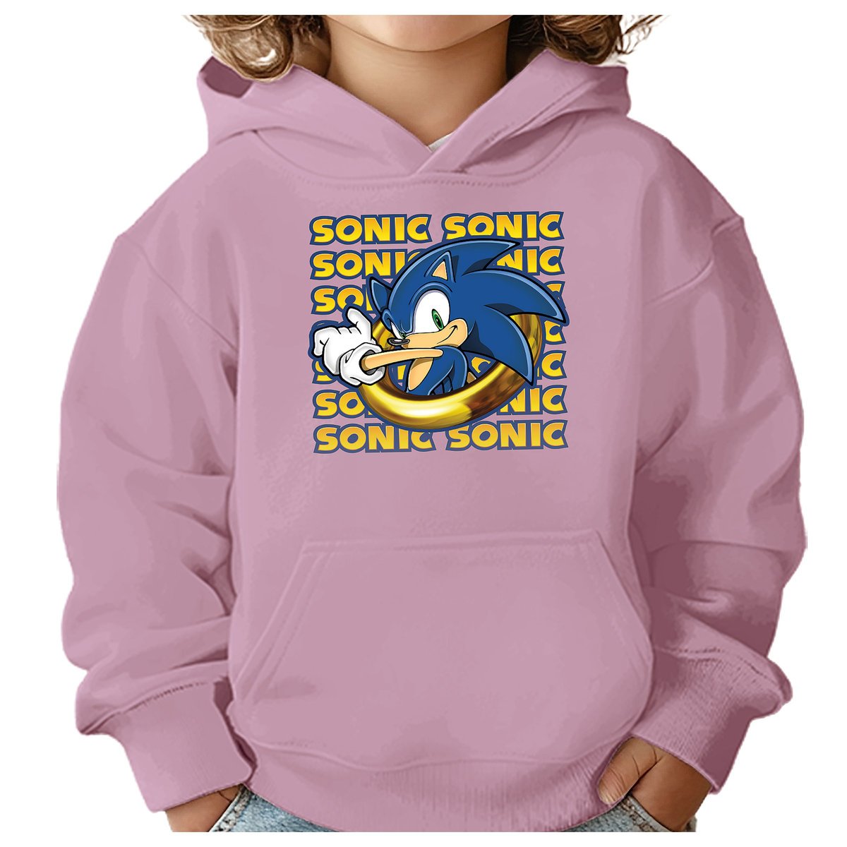 BLUZA DZIECIĘCA SONIC 134-140 CHŁOPIĘCA DZIEWCZĘCA PREZENT