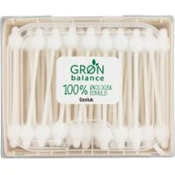 Waciki, płatki i patyczki kosmetyczne - GRON BALANCE (kosmetyki, środki czystości) PATYCZKI KOSMETYCZNE DLA DZIECI 60 szt - GRON BALANCE BP-5701410396220 - miniaturka - grafika 1