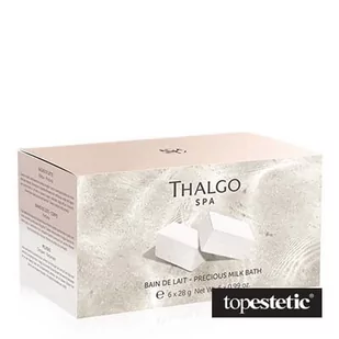 Thalgo Precious Milk Bath Musująca kostka do kąpieli 6 x 28 g - Kosmetyki do kąpieli - miniaturka - grafika 1