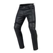 Odzież motocyklowa - OZONE MOTO Rusty dżinsy motocyklowe dla mężczyzn, Dupont, wstawki z włókna aramidowego, regulowane ochraniacze na kolana, elastyczne wstawki, stożkowy krój - miniaturka - grafika 1