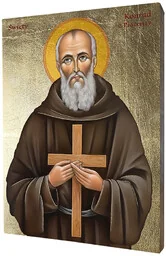 Ikona Religijna Święty Konrad z Piacenzy - Ikony i obrazy sakralne Ikona Religijna Święty Konrad z Piacenzy - Ikony i obrazy sakralne - miniaturka - grafika 1