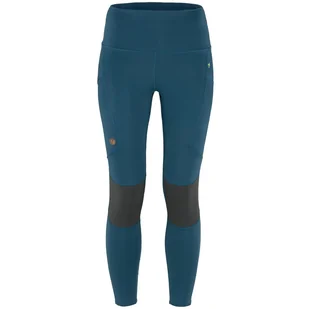 Damskie legginsy Fjällräven Abisko Trekking Tights Pro W Rozmiar: L / Kolor: niebieski/szary - Spodnie sportowe damskie - miniaturka - grafika 1