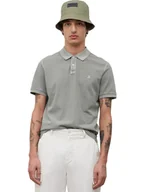 Koszulki męskie - Marc O'Polo Polo B21226653000 Szary Regular Fit - miniaturka - grafika 1