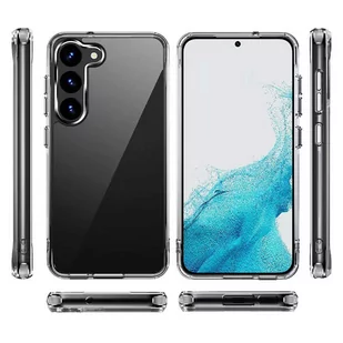 Alogy Etui ochronne obudowa Hybrid Clear Case do Samsung Galaxy S23 Plus Przezroczyste - Etui i futerały do telefonów - miniaturka - grafika 2