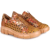 Półbuty damskie - Sneakersy damskie Maciejka 05850-32/00-1 RUDY+POMARAŃCZA R.39 - miniaturka - grafika 1
