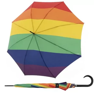 Parasol składany długi Doppler tęcza parasolka - Parasole - miniaturka - grafika 1