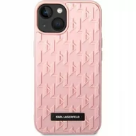 Etui i futerały do telefonów - Karl Lagerfeld etui na telefon iPhone 14 Plus 6,7" kolor różowy KLHCP14MRUPKLPP - miniaturka - grafika 1