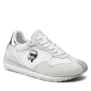 Sneakersy KARL LAGERFELD KL63930N Biały - Sneakersy damskie - miniaturka - grafika 1