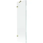 Parawany nawannowe - Mexen Lunar parawan nawannowy 1-skrzydłowy 50 x 150 cm, transparent, złoty - 897-050-000-50-00 - miniaturka - grafika 1