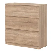Komody - Komoda REMI RM02 Dąb sonoma - miniaturka - grafika 1