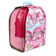 Zabawy w naśladowanie dorosłych - Norimpex zestaw naczyń w plecaku 84613 - miniaturka - grafika 1