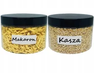 Pojemniki kuchenne - Pojemniki na żywność słoik plastikowy na przyprawy 0,5l, 2 szt. - miniaturka - grafika 1