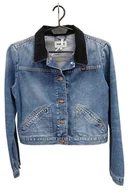 Kurtki damskie - WRANGLER CROPPED JACKET BLONDIE BLUE KURTKA DAMSKA - miniaturka - grafika 1