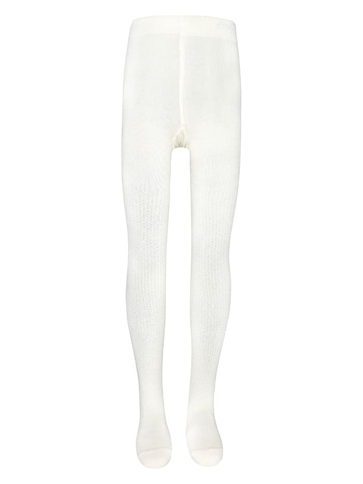 ewers Rajstopy w kolorze kremowym