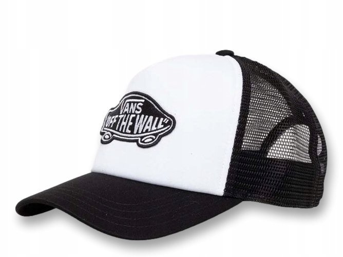 Czapka z daszkiem czarna z aplikacjami VANS VN00066XY281