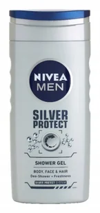 Nivea Nivea Men Silver Protect żel pod prysznic 250 ml dla mężczyzn - Żele pod prysznic dla mężczyzn - miniaturka - grafika 2