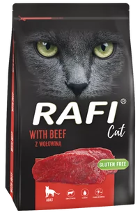 Rafi z WOŁOWINĄ 7kg - Sucha karma dla kotów - miniaturka - grafika 1
