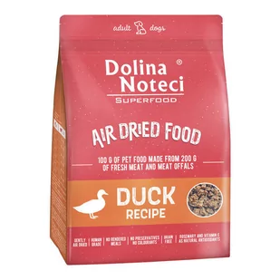 DOLINA NOTECI Superfood Danie z kaczki - karma suszona dla psa 5kg - Sucha karma dla psów - miniaturka - grafika 1