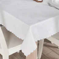 Obrusy i serwetki - Markizeta Pela Obrus wodoodporny 130x160 kolor biały 001 TORENA/206/C01/130160/1 - miniaturka - grafika 1