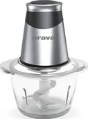 Rozdrabniacze kuchenne - Orava SE-302 sekáček pro sekání ovoce, zeleniny, masa, 400-500 W, 80 dB, 2 rychlosti, 1.2 l, nerezový sekací nůž - miniaturka - grafika 1