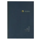 Notesy i bloczki - Nakabayashi Notatnik A5 linie Yu-Sari 8mm czarny - miniaturka - grafika 1