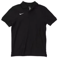 Koszulki dla chłopców - Nike TS Core chłopięca koszulka polo, czarny, X-Small 456000-010 - miniaturka - grafika 1