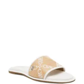 Klapki i japonki damskie - Michael Kors Klapki SAYLOR | z dodatkiem skóry - miniaturka - grafika 1