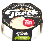 Sery - Turek High Protein Camembert naturalny 120 g - miniaturka - grafika 1