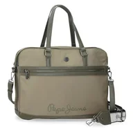 Torby na laptopy - Pepe Jeans Corin Torba na laptopa Zielony 40x30x5 cms Poliester i PU by Joumma Bags, Zielony, Talla única, Torba na laptopa - miniaturka - grafika 1