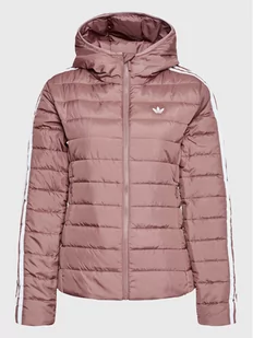 adidas Kurtka puchowa Premium HK5250 Fioletowy Slim Fit - Kurtki i kamizelki sportowe damskie - miniaturka - grafika 1
