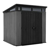 Altany ogrodowe - Domek narzędziowy PENTHOUSE 7x7 Grey Signature Collection - Keter - miniaturka - grafika 1