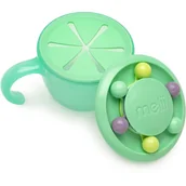 Miseczki i talerzyki dla dzieci - Melii Abacus Snack Container miska na przekąskę Mint 200 ml - miniaturka - grafika 1