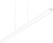 Lampy sufitowe - Flos - Super Line Down Direct Lampa Wisząca Biała Flos - miniaturka - grafika 1